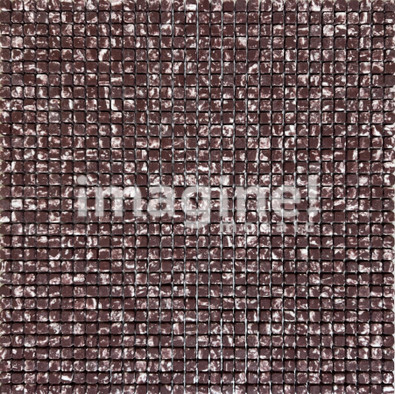 Мозаика Imagine Lab AGKV-06 стекло 30.3х30.3 см матовая чип 6х6 мм фиолетовый