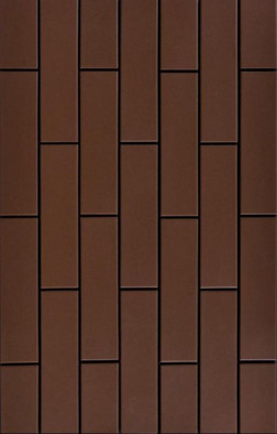 Клинкерная Braz/Brown 9683 Фасадная настенная плитка
