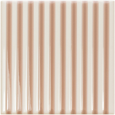 Настенная плитка Er Vapor Toffee 12,5x12,5 Wow глянцевая, рельефная (структурированная) керамическая 129330