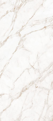 Керамогранит Blanc Statuario Gold 6 mm Soft 120x270 Living Ceramics матовый универсальная плитка LV10630