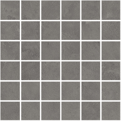 Мозаика Supergres Rayclay Dark Mosaico 30x30 Ass керамогранит антискользящая, матовая, темно-серый RDMS