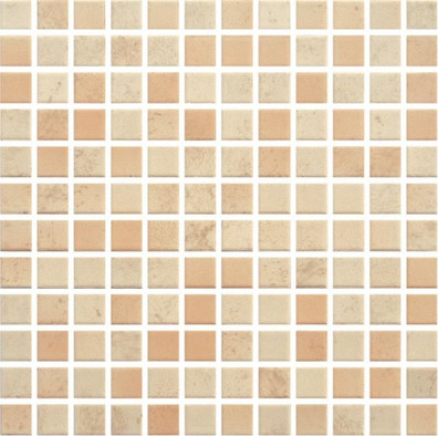Мозаика Penelopa Beige/brown Mozaika Prasowana керамика 29.8х29.8 см матовая чип 2.3x2.3 мм, бежевый, коричневый 5900144059009