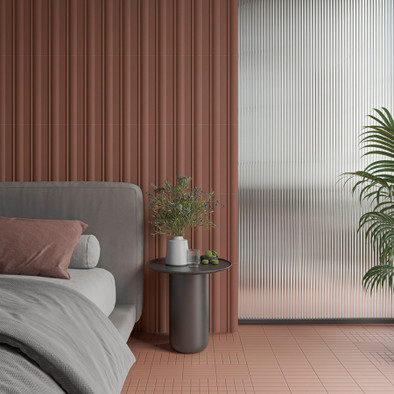 Настенная плитка Faces Hill Henna 5х40 Wow матовая керамическая 131498