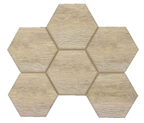 Мозаика SI01 Hexagon 25x28,5x10 неполированная керамогранит фото Мозаика SI01 Hexagon 25x28,5x10 неполированная керамогранит