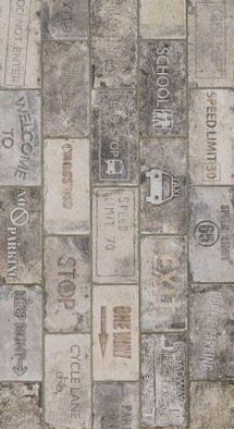 Декор New York Road Signs Mix Soho 10х20 матовый керамогранит