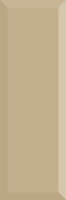 Настенная плитка Monocolor Biselado Brillo Beige 10x30 глянцевая керамическая