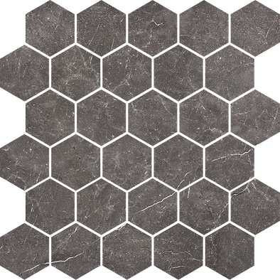 Мозаика Imperial Graphite C.Szary 27x27 Poler (M-H-IG 13) Rect. керамогранит