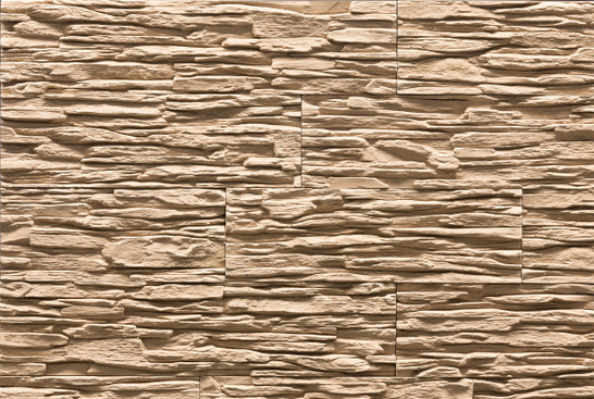 Настенная плитка Рядовой элемент Выветренный сланец 14.16.Р, без шва, 8.8х27.7 Песочный  Феодал рельефная (структурированная) 00000039996