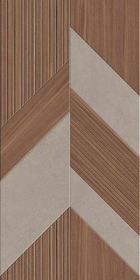 Керамогранит Soft Wood Walnut Matt 60x120 Infinity Ceramica матовый, рельефный (рустикальный) настенная плитка 17260