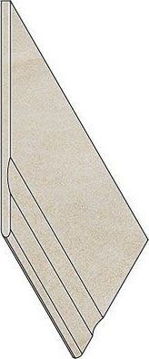 Уайт Бортик 30x60 С Выемкой Закругленный Левый White Bor.30x60 Svasato Round Sx матовый