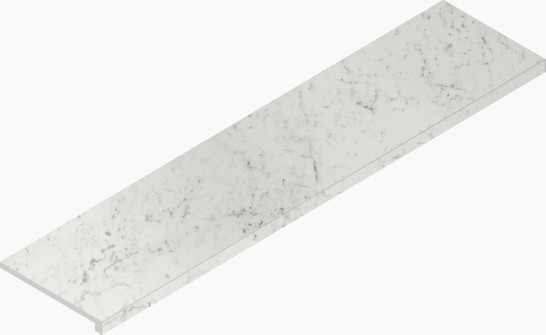 Ступень фронтальная Charme Extra Carrara Scal.120 керамогранит фото Ступень фронтальная Charme Extra Carrara Scal.120 керамогранит