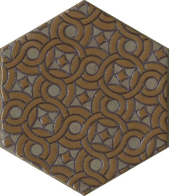 Декор VT/B559/SG23041N Гроссето Коричневый 20х23.1 Kerama Marazzi керамогранит матовый