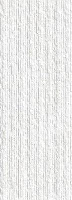 Настенная плитка Grunge White Stripes/32x90/R матовая керамическая