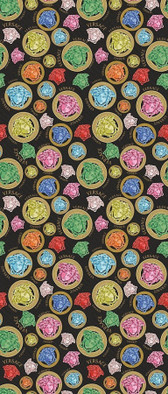 Декор Manifesto Medusa Color 120х280 Versace керамогранит полированный PF60011447