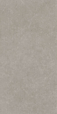 Керамогранит 05601 English Grey Ribbed Nat Ret 60x120, Piemme Limestone матовый настенная плитка