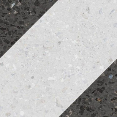 Декор Drops Natural Bit Decor Graphite 18,5x18,5 глазурованный, матовый керамогранит
