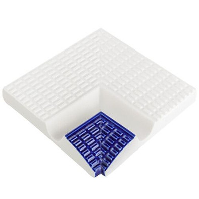 Угол бортового поручня SertekPool 12х12 Кобальт