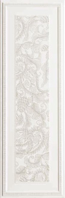 Декор Bianco Boiserie Sarah Dec 33x100 матовый керамический