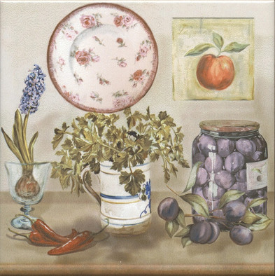 Декор HGD/A245/17000 Пикарди Кухня 15x15 Kerama Marazzi матовый керамический