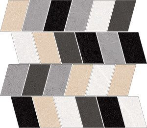 Мозаика Mosaico Loing Multicolor 30x30 керамогранитная