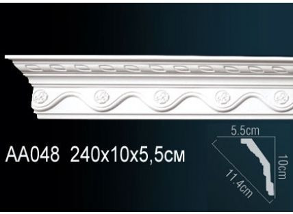 Перфект Карниз потолочный с рисунком AA048F