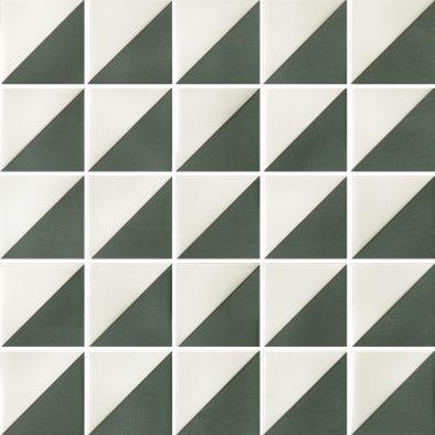 Мозаика Italon Magma Petrol Mosaico Enigma керамика 30х30 см глянцевая, матовая белый, зеленый 600110001126