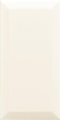 Настенная плитка Monopole Antique Blanco brillo Bisel 10x20, глянцевая керамическая