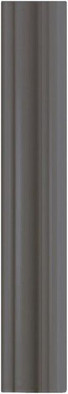 Бордюр Capitello 6,5x40 Grigio Visone 6.5x40 матовый керамический