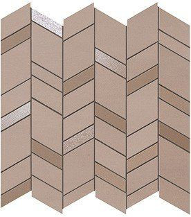 Декор Mek Rose Mosaico Chevron Wall (9MCR) керамический