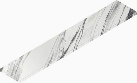 Ступень угловая Шарм Делюкс Фантастико 160 Левая Charme Deluxe Fantastico Scalino 160 Ang.Sx 33x160 матовая керамогранит