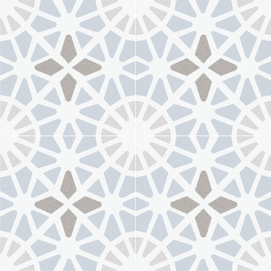 Керамогранит Adele Light Blue 44,5x44,5 Dual Gres матовый напольный DG_AD_LI_BL_DP