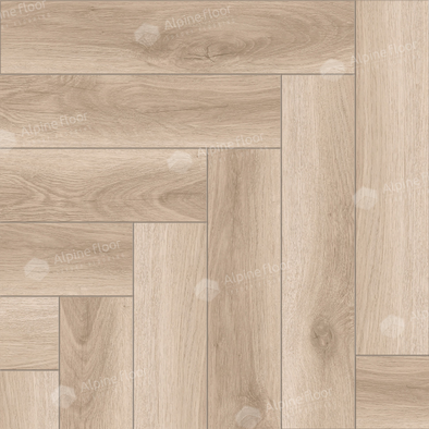 Ламинат Alpine Floor Herringbone 8 Pro LF102-13 Дуб Берри 606х101х8 8 мм 33 класс с фаской