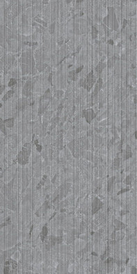 Настенная плитка Eme Grey Jazz Ductile 60x120 60х120 Living Ceramics Eme матовая, рельефная (структурированная) керамическая LV11360