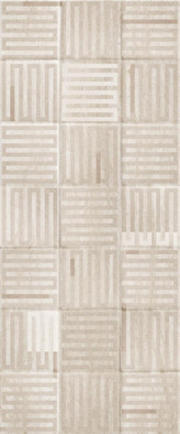 Настенная плитка Rhodes Beige Бежевый 02 (sugar) 25x60 Gracia Ceramica матовая, рельефная керамическая 010100001526