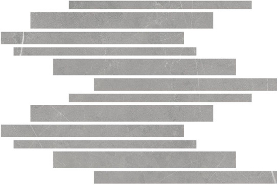 Мозаика Allure Mureto Mosaic Grey Soft 30x45 керамогранит Living Ceramics матовая, серый LV11144