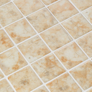 Мозаика Ezarri Sandstone 50 стекло 36.5х36.5 см матовая чип 50х50 мм, желтый