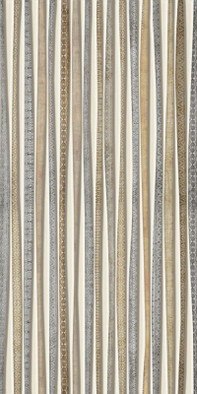 Настенная плитка TWU09LRS74R Lorens 243х494х8,5 Almaceramica глянцевая, рельефная (структурированная) керамическая