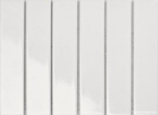 Мозаика Porcelain mosaic Mosaic 4.5x19.5 Y45P701 Белая глянцевая керамогранит 19.5х28.8 см чип 45х195 мм