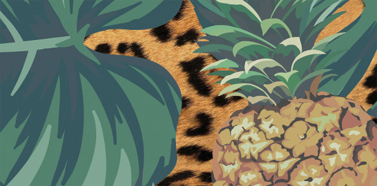 Декор HGD/A497/19056 Пальмейра 5, 9.9x20 Kerama Marazzi матовый керамический