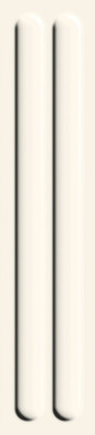 Настенная плитка Monpelli White Cegiełka Struktura D Połysk 6,5x29,8 g1 Paradyz Ceramika глянцевая, рельефная (структурированная) керамическая SS--065X298-1-MONP.WHD--P