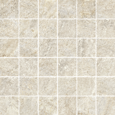 Мозаика Italon Magma Ice Mosaico керамогранит 30х30 см матовая бежевый 610110001367