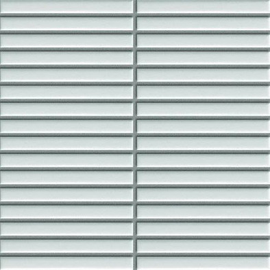 Мозаика PP15145-01 керамика 29.7х29.7 см глянцевая чип 15х145 мм, белый