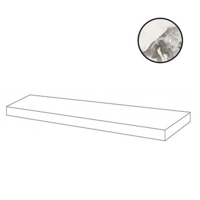 Ступень угловая Forte Dei Marmi Quark Oyster White Scal. Ang. Dx 33x160 керамогранит матовая Atlas Concorde 620070002648 фото Ступень угловая Forte Dei Marmi Quark Oyster White Scal. Ang. Dx 33x160 керамогранит матовая Atlas Concorde 620070002648