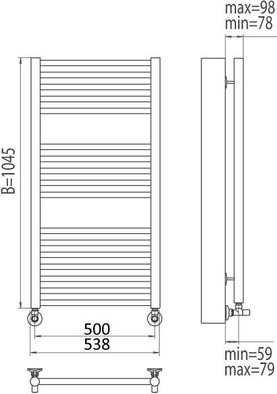 Альба П17 500х1045 электрический