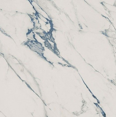 Керамогранит Firenze 1840 Blue Calacatta Pul 98x98 Porcelanite Dos полированный напольный POR_F1840_BLCAL_98_PUL