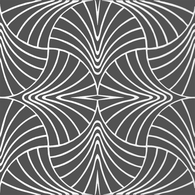 Декор Piuma Silver Sterling Su Bianco Matt 60x60 Petracer`s Swing керамогранит глазурованный, матовый S PIUMA 23-21