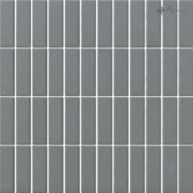Мозаика PA-558 керамика матовая антислип 29.6х30 см NSmosaic Porcelain Series чип 23х73 мм, серый