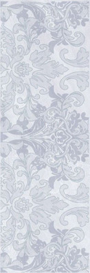 Декор Атриум Серый 20х60 Belleza глянцевый керамический 04-01-1-17-03-06-591-2