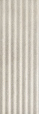 Настенная плитка RCUR Travertino Wall Struttura 3D Pli Cross Bianco Rett 40x120 Marazzi Ragno матовая керамическая УТ-00051322