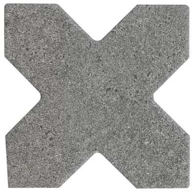 Керамогранит 32729 Elda Cross Graphite 12x12 Equipe матовый универсальная плитка А007340
